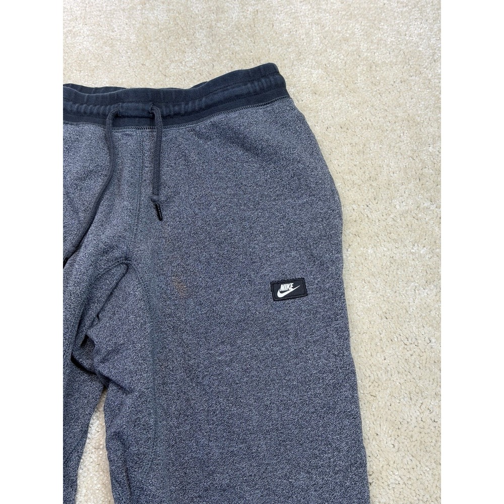 Nike Sweatpants Mens Medium Gray Tapered Leg Activewear Outdoor - Picture 4 of 8